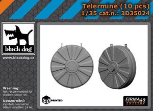 Telermine (10 Pieces) (Plastic model)