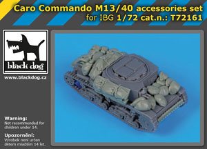 カルロコマンド M13/40 アクセサリーセット (IBG用) (プラモデル)