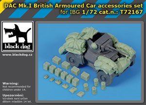 DAC Mk.I イギリス装甲車 アクセサリーセット (IBG用) (プラモデル)