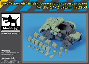 DAC `ソーン・オフ` イギリス装甲車 アクセサリーセット (IBG用) (プラモデル)