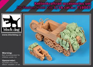 Kettenkraftrad accessories set (for Freedom) (Plastic model)