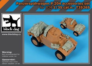 Panzerspahwagen P204 (for ICM) (Plastic model)