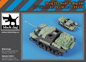 Stug III Ausf G big set (for TAkom) (Plastic model)