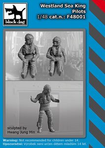 Westland Sea King pilots (Plastic model)