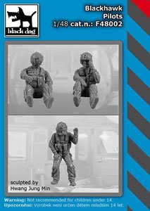 Black Hawk pilots (Plastic model)