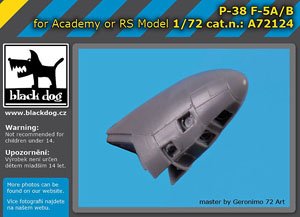 P-38 F-5A Gradeup Parts (for Academy / RS Models) (Plastic model)