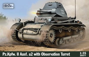 Pz.Kpfw. II a2 with Observation Turret (Plastic model)