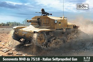 Semovente M40 da 75/18 Italian Selfpropelled Gun (Plastic model)
