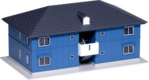 DioTown Michael Lane Apartments, Navy (Model Train)