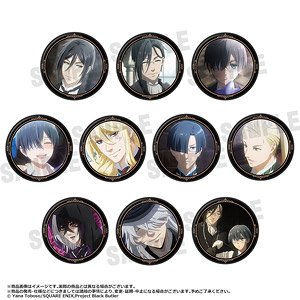 TVアニメ『黒執事 -寄宿学校編-』トレーディング缶バッジ (10個セット) (キャラクターグッズ)