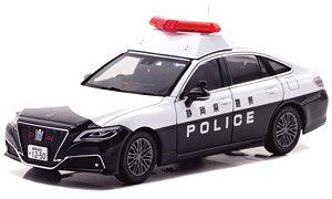 Toyota Crown Hybrid (AZSH21) 2023 Shizuoka Prefecture Police Area Patrol Vehicle (Sei 1) (Diecast Car)