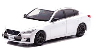 日産 スカイライン 400R (V37) 2022 Brilliant White Pearl (ミニカー)