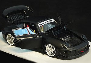 RWB 993 Matte Black (ミニカー)