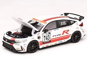 Honda Civic Type R (FL5) R&D Challenge Pearl White (ミニカー)