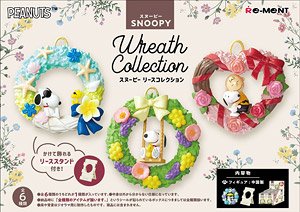 Peanuts Snoopy Wreath Collection (Set of 6) (Anime Toy)