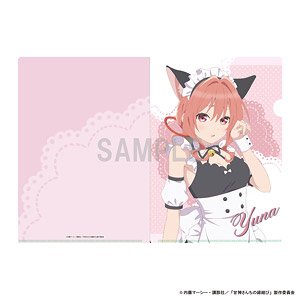 甘神さんちの縁結び クリアファイル 甘神夕奈 猫耳メイドver (キャラクターグッズ)