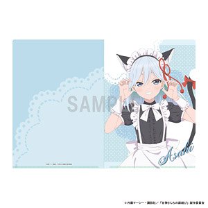 甘神さんちの縁結び クリアファイル 甘神朝姫 猫耳メイドver (キャラクターグッズ)