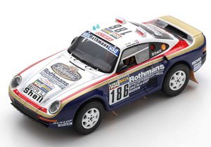 Porsche 959 No.186 Winner Paris Dakar Rally 1986 R.Metge - D.Lemoine (ミニカー)