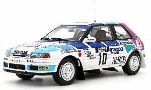 マツダ 323 GTX Gr.A 1000湖 ラリー 1991 #10 (ミニカー)