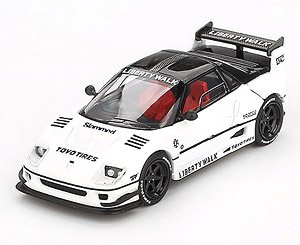 マツダ AZ-1 リバティーウォーク LB40 東京オートサロン 2024 ホワイト (右ハンドル) [ブリスターパッケージ] (ミニカー)