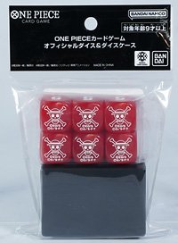 ONE PIECE カードゲーム オフィシャルダイス＆ダイスケース (カードサプライ)