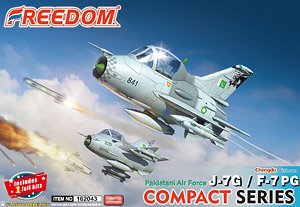 コンパクトシリーズ：パキスタン空軍 J-7G/F-7PG 成飛 「フィッシュカン」 (プラモデル)