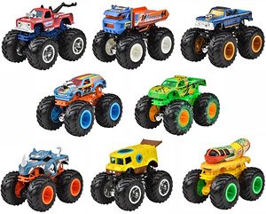 Hot Wheels Monster Trucks Assort 1:64 983C (set of 8) (Toy) (Diecast Car)
