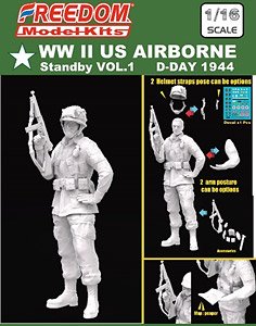 US Army Airborne Forces `Ready for Combat` Vol. 1 D-Day 1944 (Plastic model)