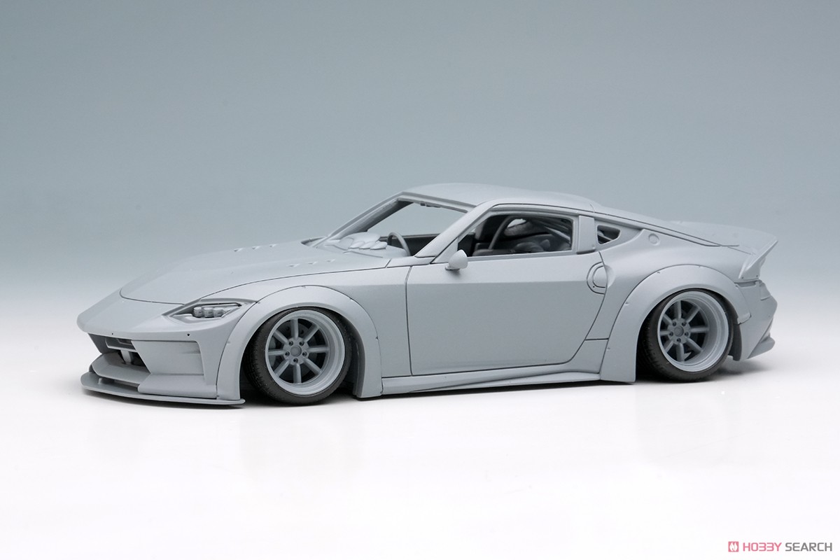 lb nation Fairlady Z(RZ34) (RS Watanabe 8spoke wheel) バーガンディ (ミニカー) その他の画像2