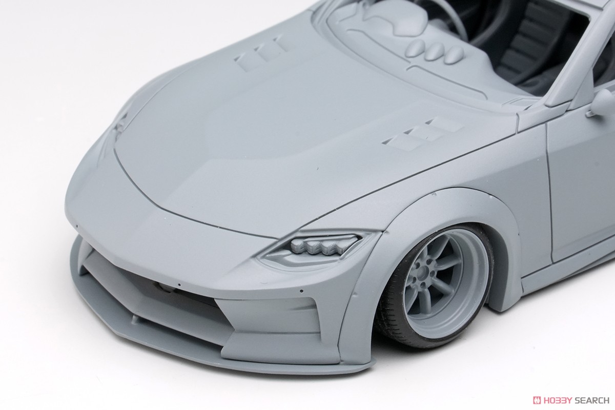 lb nation Fairlady Z(RZ34) (RS Watanabe 8spoke wheel) バーガンディ (ミニカー) その他の画像4