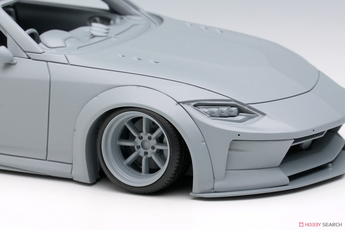 lb nation Fairlady Z(RZ34) (RS Watanabe 8spoke wheel) バーガンディ (ミニカー) その他の画像6