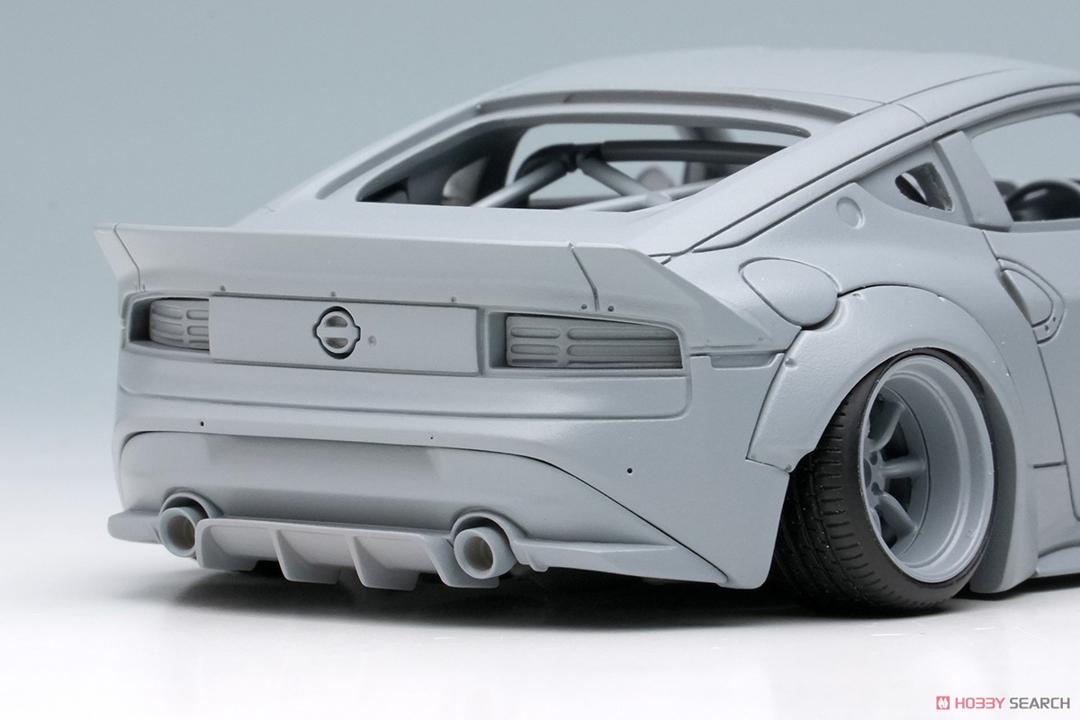 lb nation Fairlady Z(RZ34) (RS Watanabe 8spoke wheel) バーガンディ (ミニカー) その他の画像7