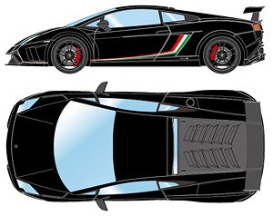 Lamborghini Gallardo LP570-4 Squadra Corse 2014 ブラック (ミニカー)