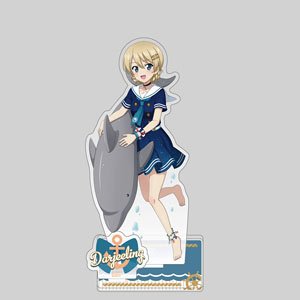 ガールズ＆パンツァー 戦車道大作戦！ アクリルスタンド(ダージリン/マリンフェス) (キャラクターグッズ)
