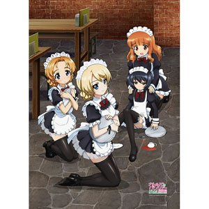 ガールズ＆パンツァー 最終章 B2タペストリー(ダージリン＆オレンジペコ＆武部沙織＆冷泉麻子) (キャラクターグッズ)