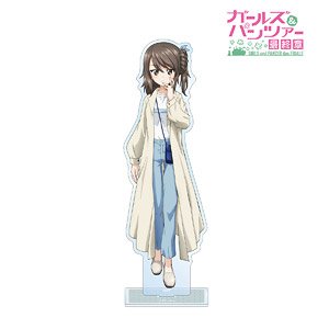 ガールズ＆パンツァー 最終章 描き下ろし ミカ デート私服ver. 特大アクリルスタンド (キャラクターグッズ)