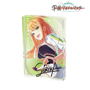 学園アイドルマスター 紫雲清夏 アクリルブロック (キャラクターグッズ)