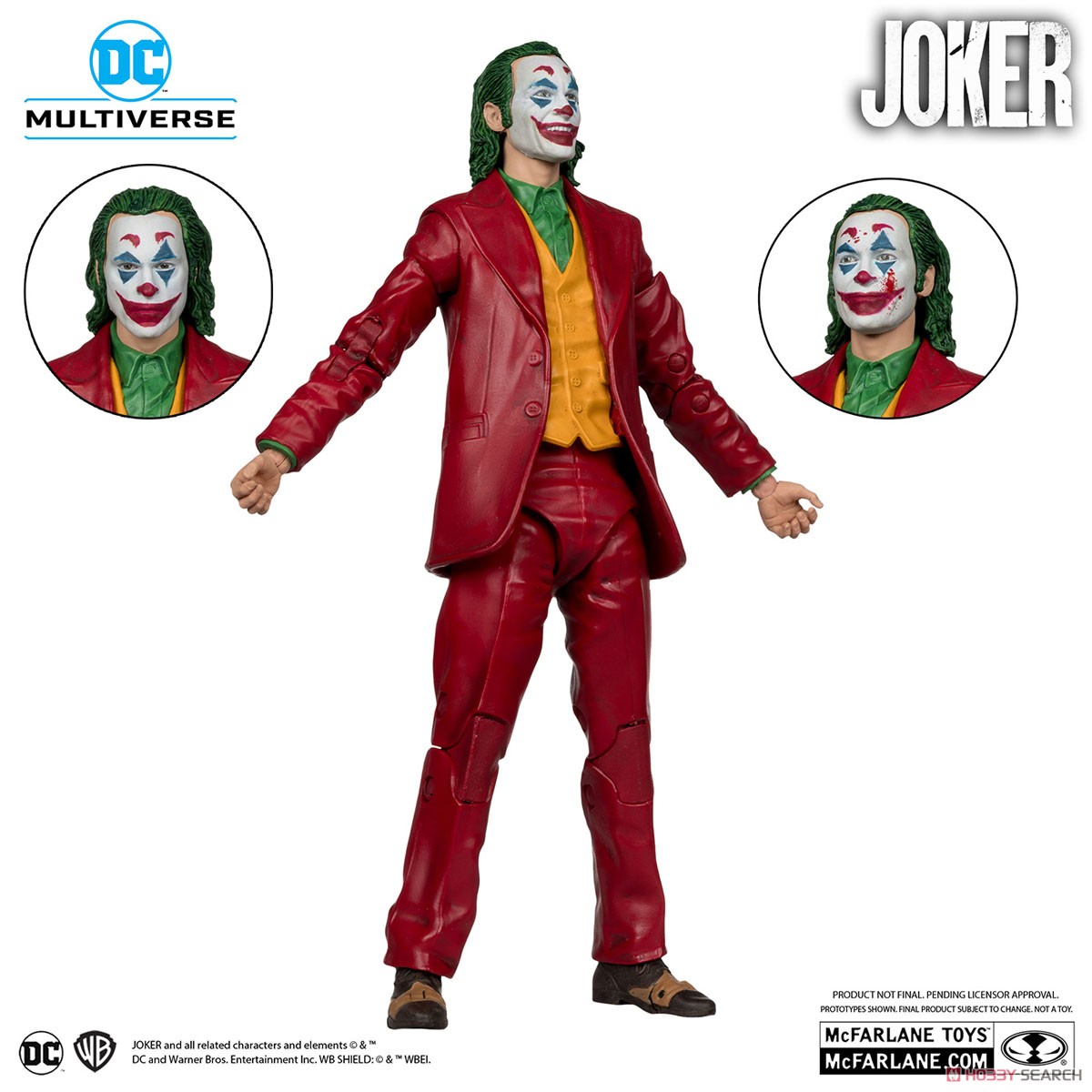 DC Comics - DC Multiverse: 7 Inch Action Figure _ Deluxe Collector Set: Arthur Fleck & Live! with Murray Franklin [Movie / Joker] (Completed) 商品画像3