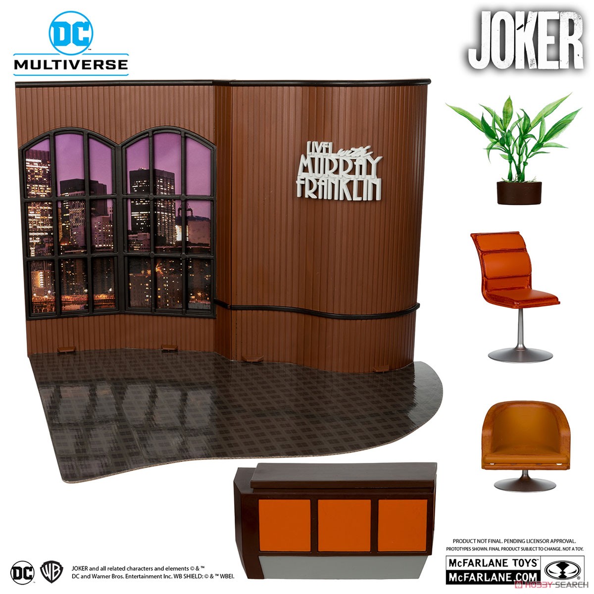 DC Comics - DC Multiverse: 7 Inch Action Figure _ Deluxe Collector Set: Arthur Fleck & Live! with Murray Franklin [Movie / Joker] (Completed) 商品画像8