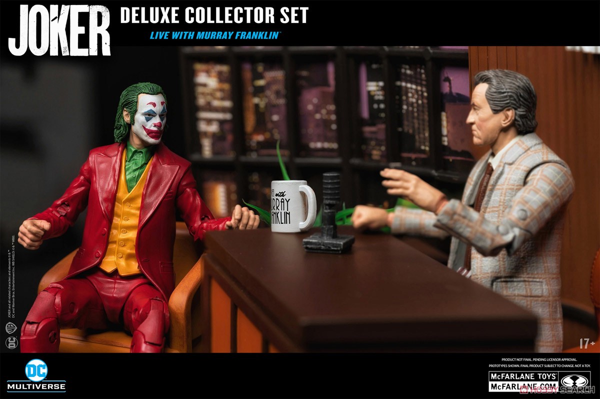 DC Comics - DC Multiverse: 7 Inch Action Figure _ Deluxe Collector Set: Arthur Fleck & Live! with Murray Franklin [Movie / Joker] (Completed) その他の画像2