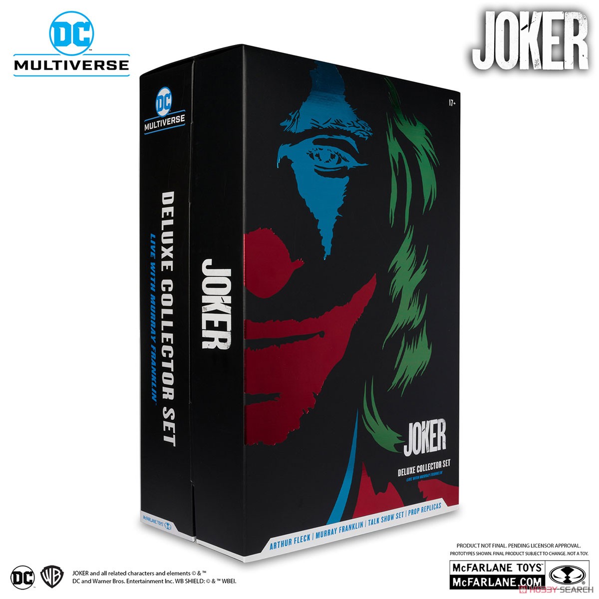 DC Comics - DC Multiverse: 7 Inch Action Figure _ Deluxe Collector Set: Arthur Fleck & Live! with Murray Franklin [Movie / Joker] (Completed) パッケージ3 Modal