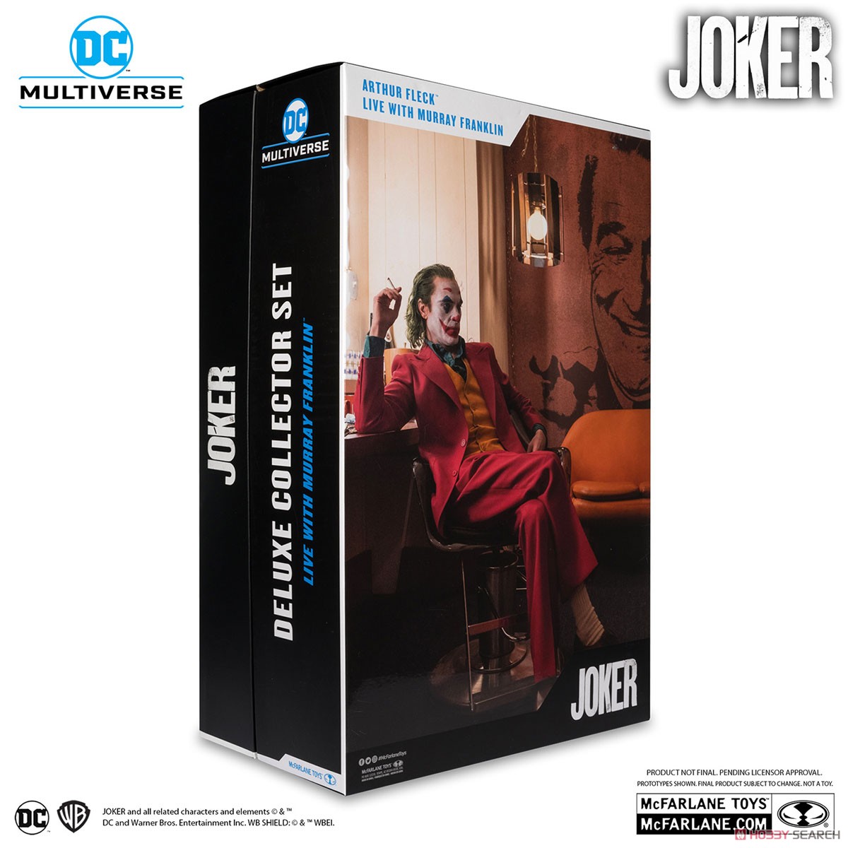 DC Comics - DC Multiverse: 7 Inch Action Figure _ Deluxe Collector Set: Arthur Fleck & Live! with Murray Franklin [Movie / Joker] (Completed) パッケージ4 Modal