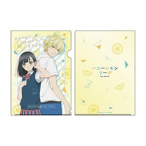 Honey Lemon Soda A4 Clear File Uka & Kai (Anime Toy)