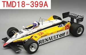 ルノー RE30B 南アフリカ 1982 優勝車 Alain Prost (ドライバーフィギュア付き) (ミニカー)