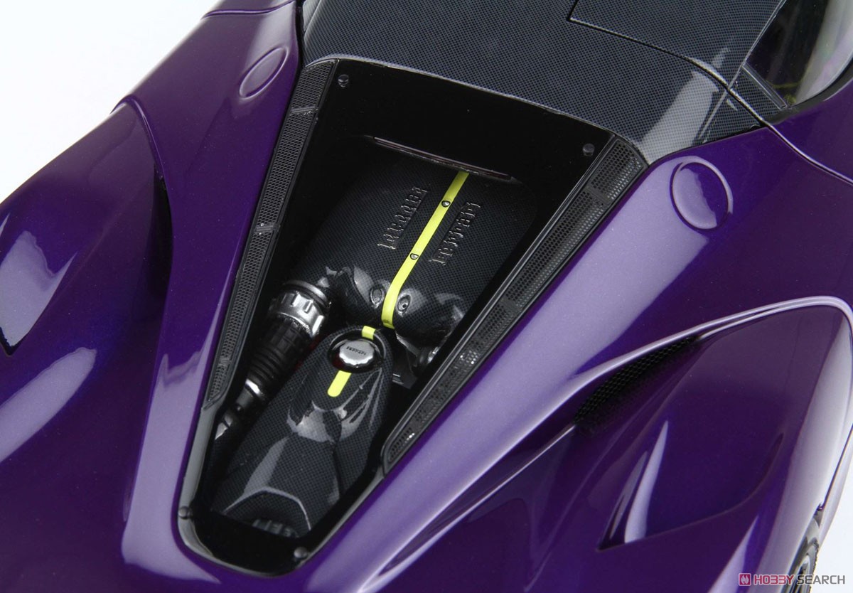 Ferrari LaFerrari 2012 open diecast - SPECIAL PACK Purple Dubai- Viola Vio tailor made *die-cast (Diecast Car) 商品画像6