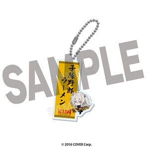 ホロライブ 獅白ぼたん×野郎ラーメン アクリルキーホルダー 子豚野郎ラーメン (キャラクターグッズ)