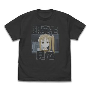Animation [Bocchi the Rock!] Nijika Ijichi [Genjitsu o Mite] T-Shirt Sumi XL (Anime Toy)