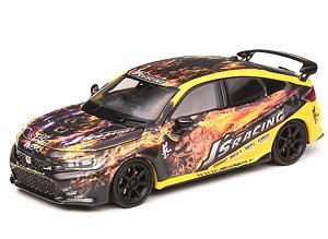 ホンダ シビック タイプ R(FL5) J`s Racing 魔王 (ミニカー)