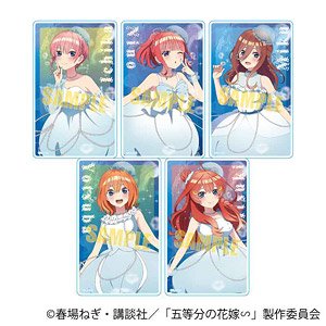 五等分の花嫁∽ トレーディングアクリルカード くらげドレスver. (5個セット) (キャラクターグッズ)