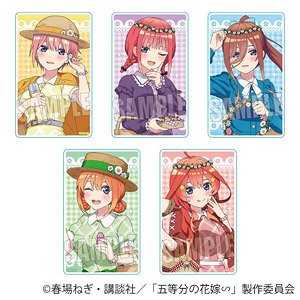 五等分の花嫁∽ トレーディングアクリルカード ピクニックver. (5個セット) (キャラクターグッズ)